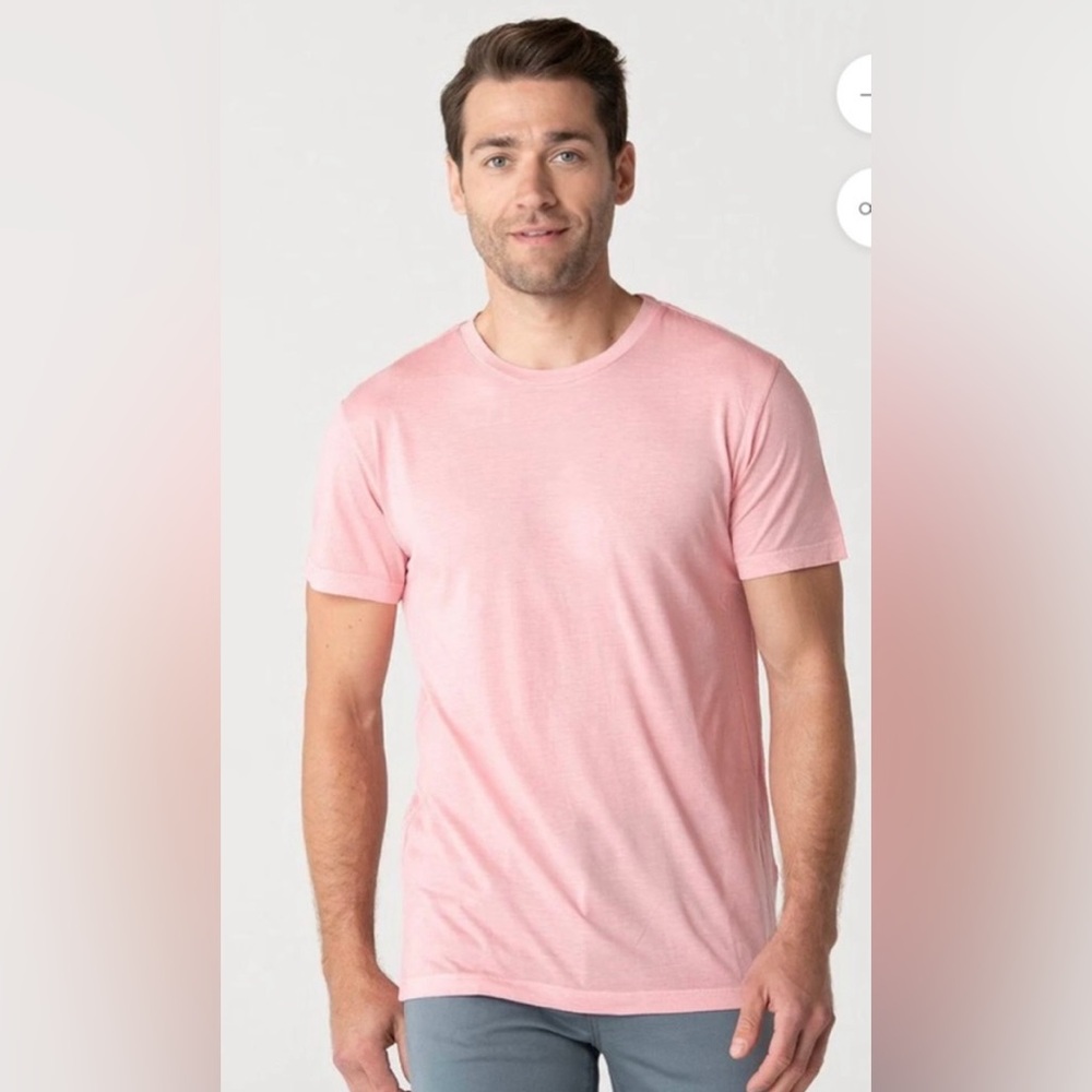 Swet Tailor Softest Short Sleeve Tee in Guava